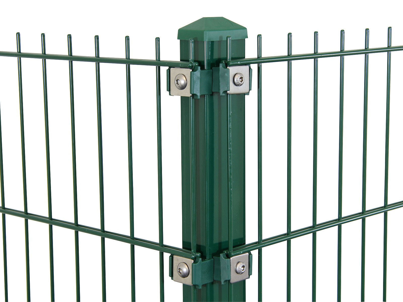 ECK-Basispfosten mit Klemmhaltern (Standard)