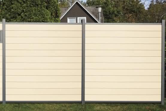 cWPC Systemzaun Kingston