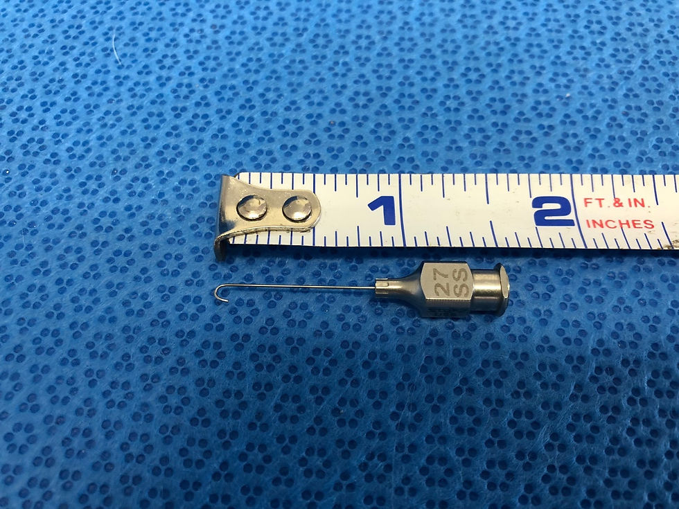 Thumbnail: STORZ E4417 S27 HYDRODISSECTION CANNULA 27 GAUGE, 30 Day Warranty