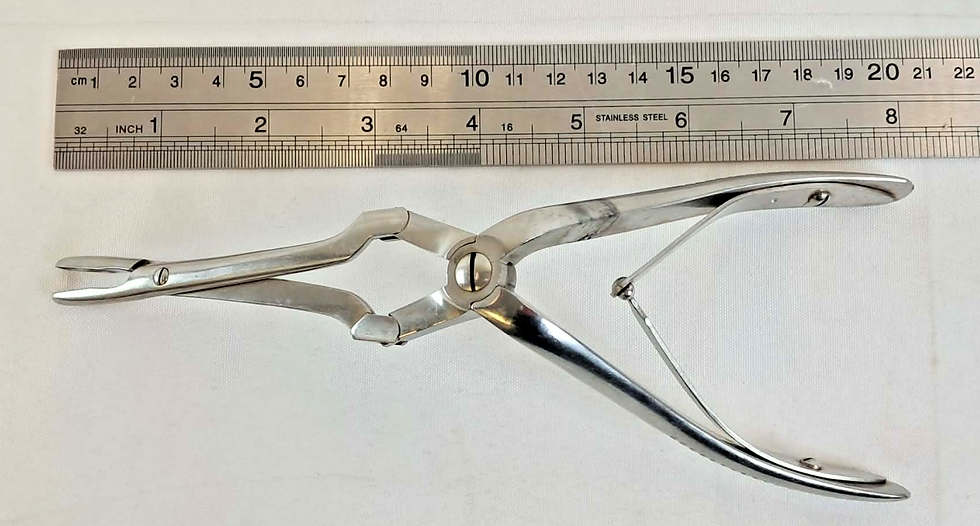 Thumbnail: V. Mueller RH2410 Jansen-Middleton Septum Forceps, 7.25"