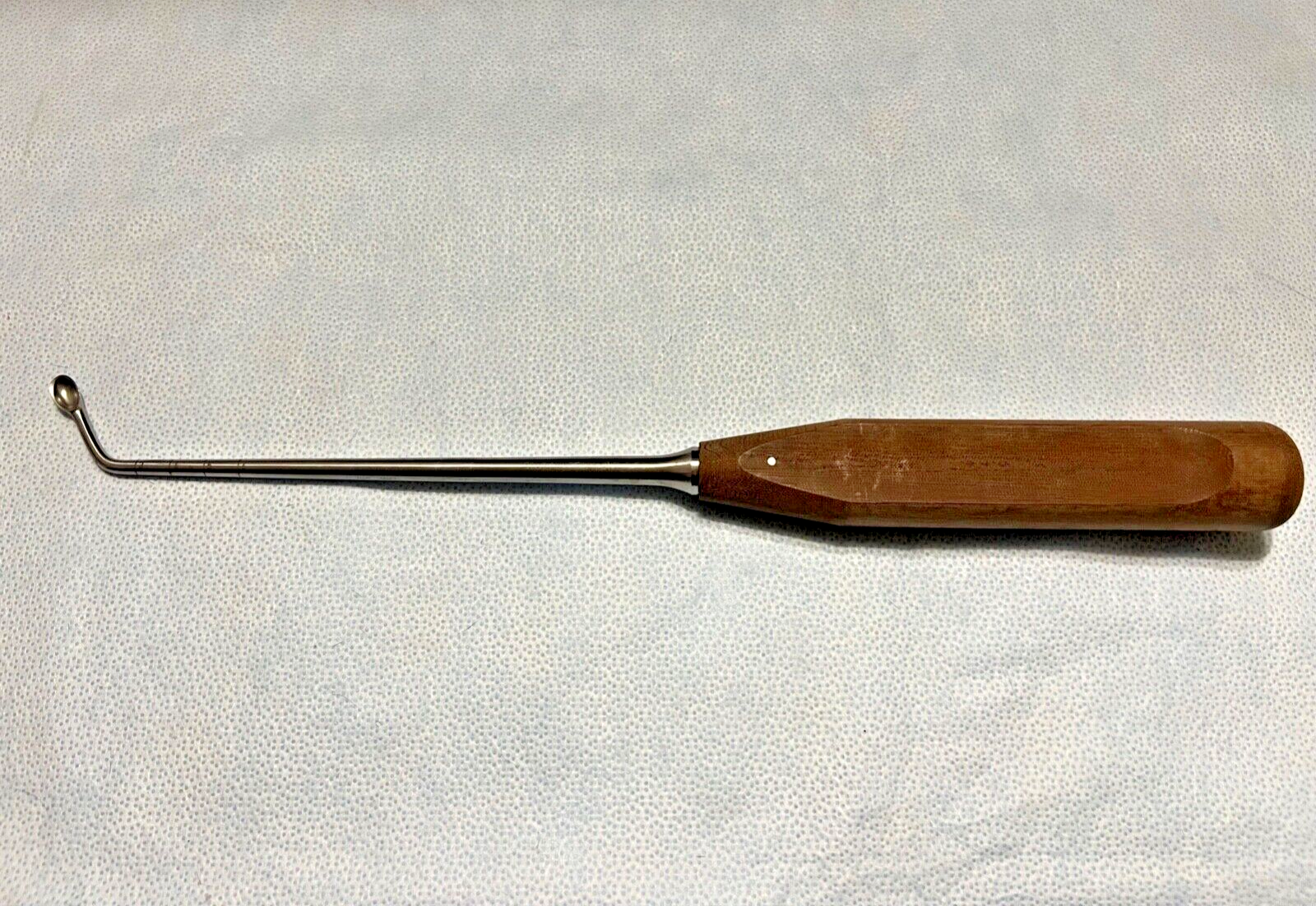 Synthes 389.282 Reverse Angled Left Bone Curette 7.5mm US1220
