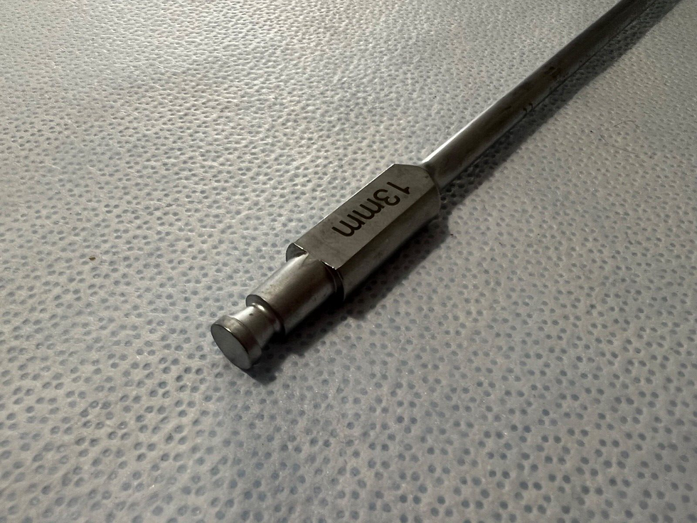 Thumbnail: NuVasive 7174013 Orthopedic PGI Paddle Shaver 13mm X 10" Length