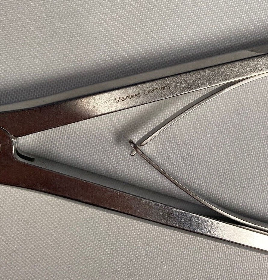 Thumbnail: Synthes 388.40 USS Straight Distraction Forceps US123 Orthopedic Neurology Spine
