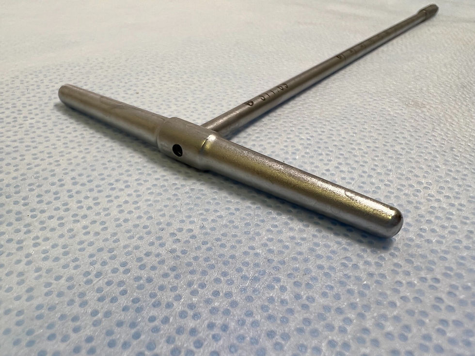 Thumbnail: Synthes 311.69 7.0mm Cannulated T-Handle Tap US287