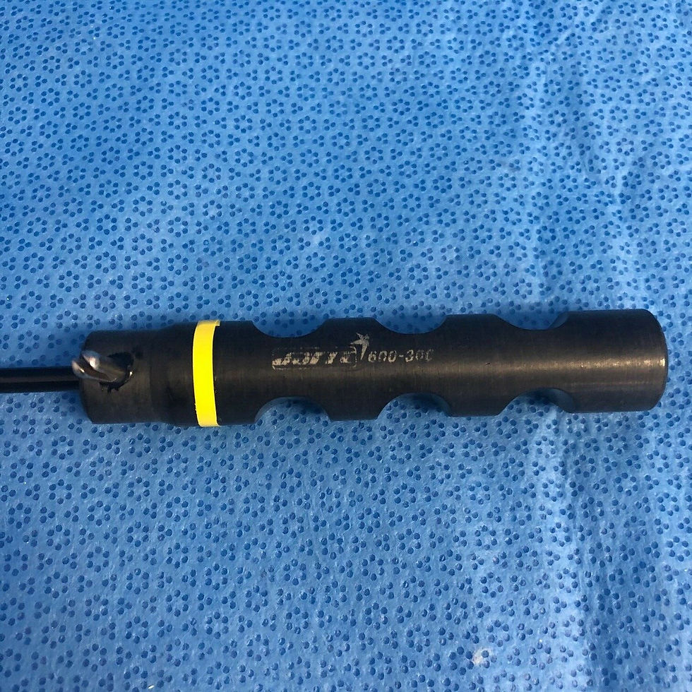 Thumbnail: Jarit 600-300 Spatula Tip 5mm X 33cm Suction Coagulator Laparoscopy