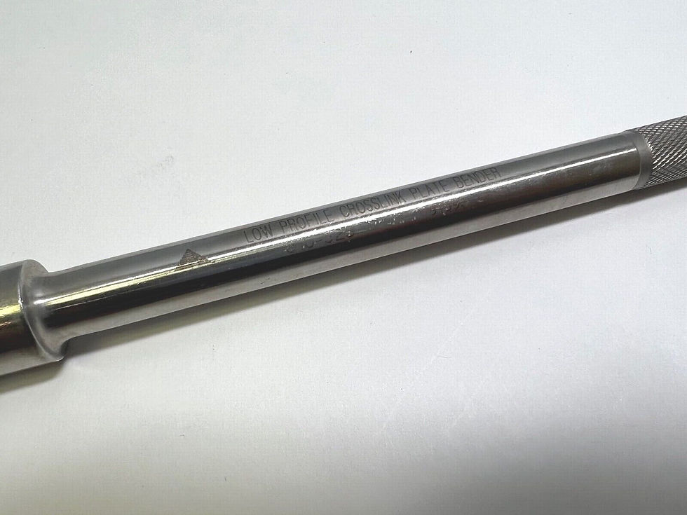 Thumbnail: Medtronic 810-525 Low Profile CrossLink Plate Bender Orthopedics