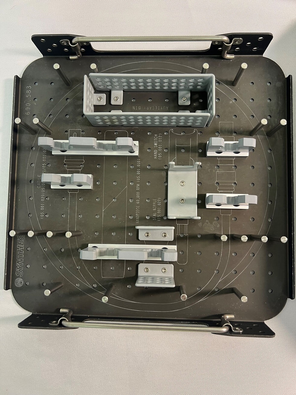 Thumbnail: Synthes Neuro Fixation System Sterilization Tray CCMED406