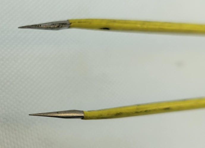 Thumbnail: Aesculap GK846R Insolated Bipolar Surgical Forceps, WL 4.5", TL 9"