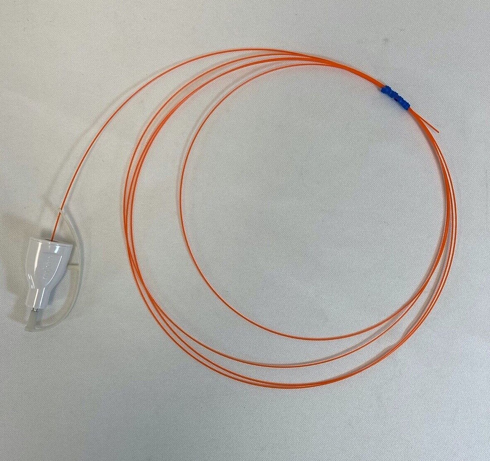 Thumbnail: Cynosure 807-5001-613 SmartLipo Laser RFID Orange 600µm Fiber w/ 1040 OD