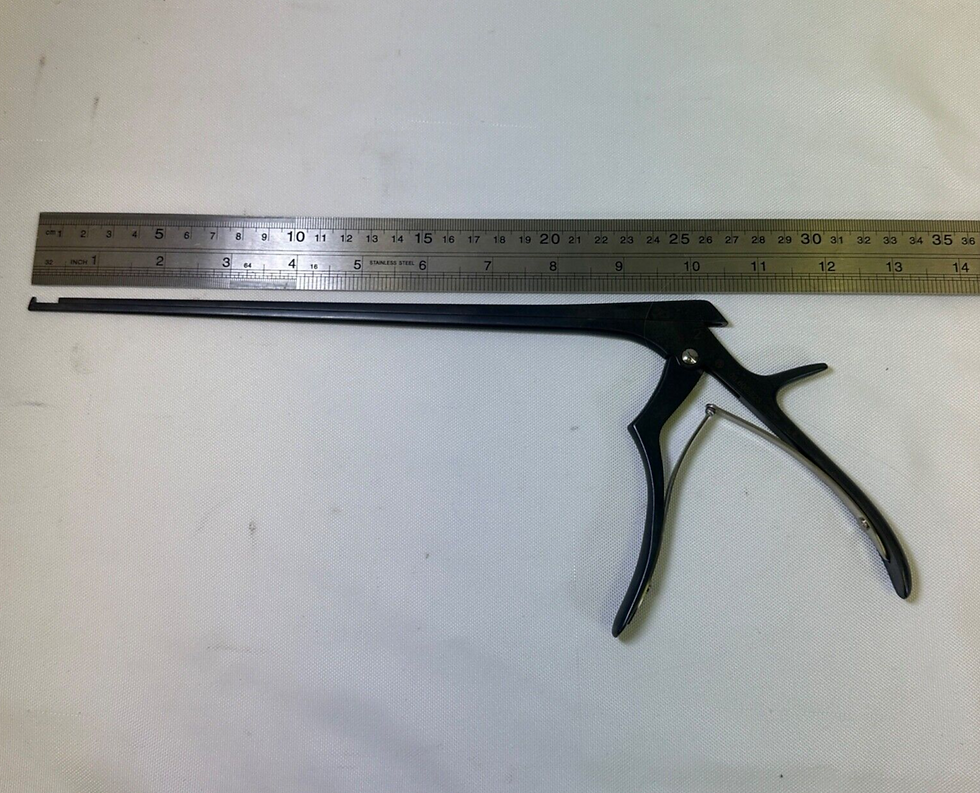 Thumbnail: Synthes 03.605.523 Laminectomy Punch 2mm 90° Black Cervical Rongeur