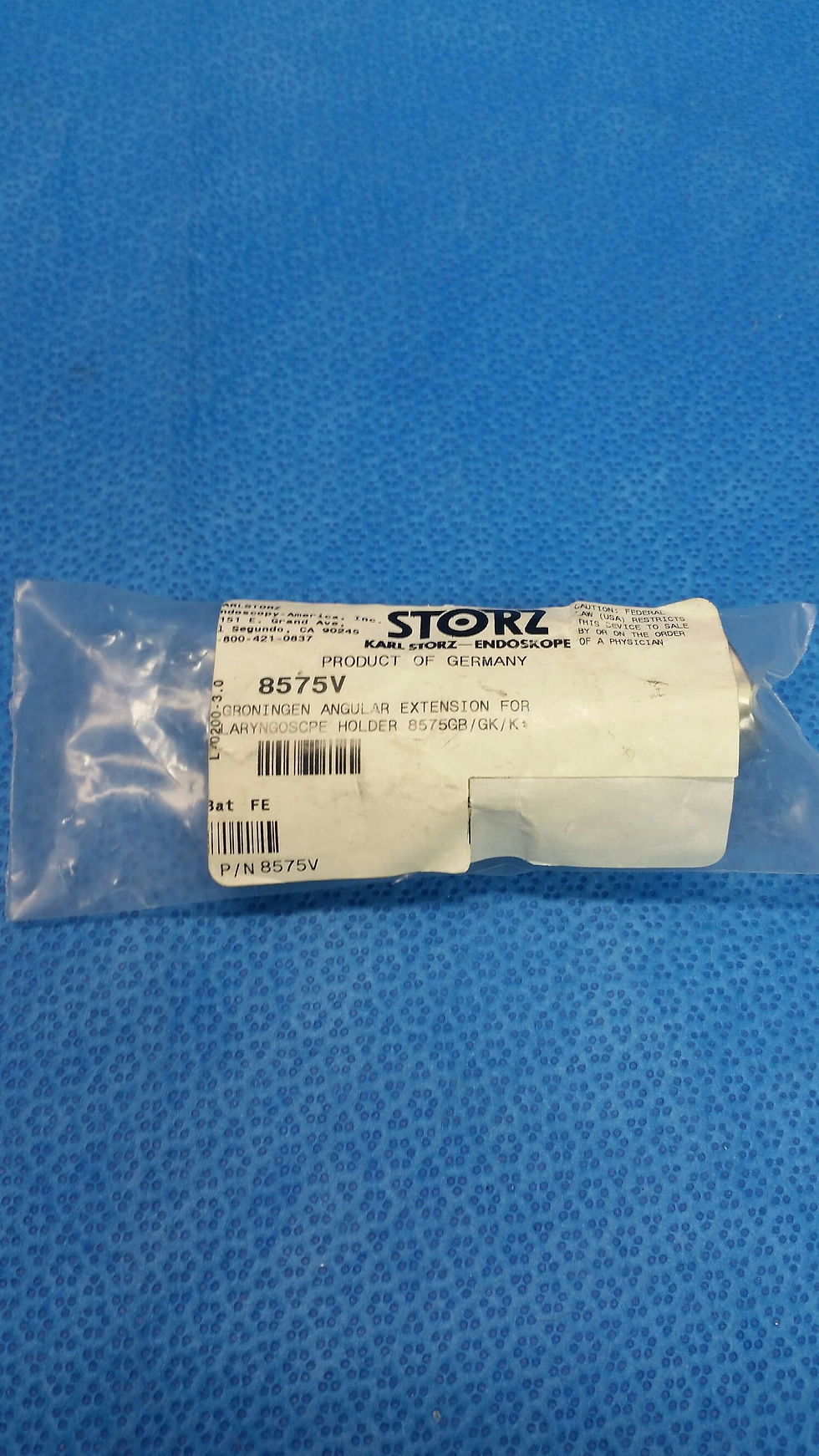 New Storz 8575V (Groningen Angular Extension f/ Laryngoscope Holder 8575GB/GK/K) ccmeddeals0727