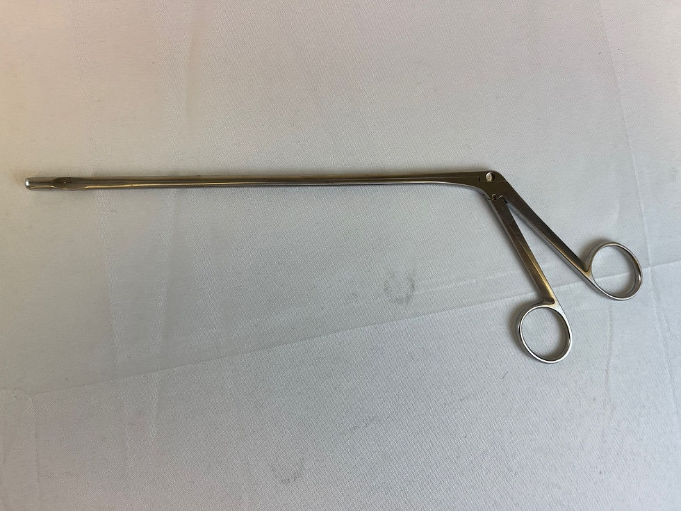 Thumbnail: Karl Storz 10970GO 8mm x 16mm x 20cm Oval Cup Single Action Jaw Biopsy Forcep
