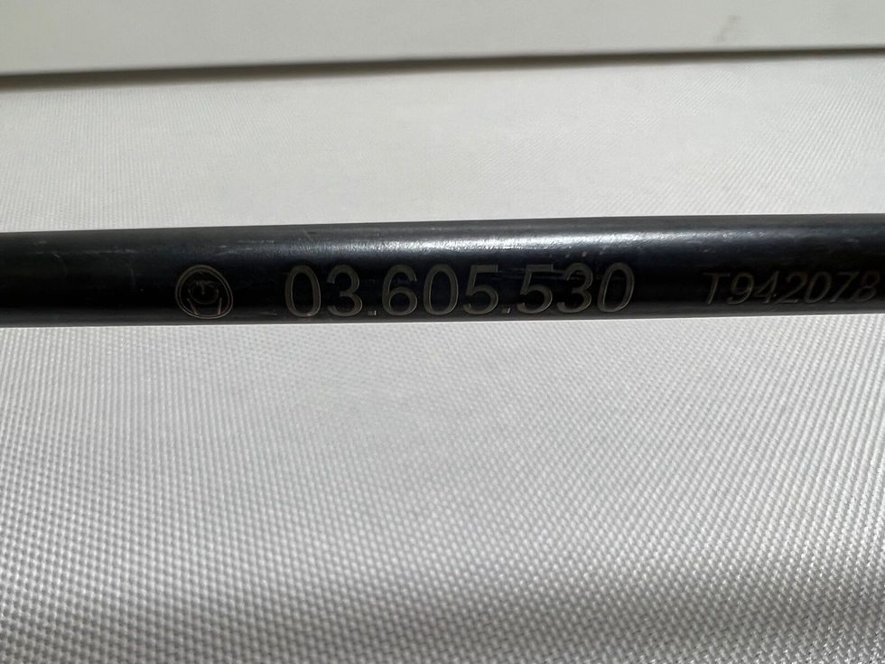 Thumbnail: Synthes 03.605.530 Rectangular Left Angled Bayoneted Curette US887