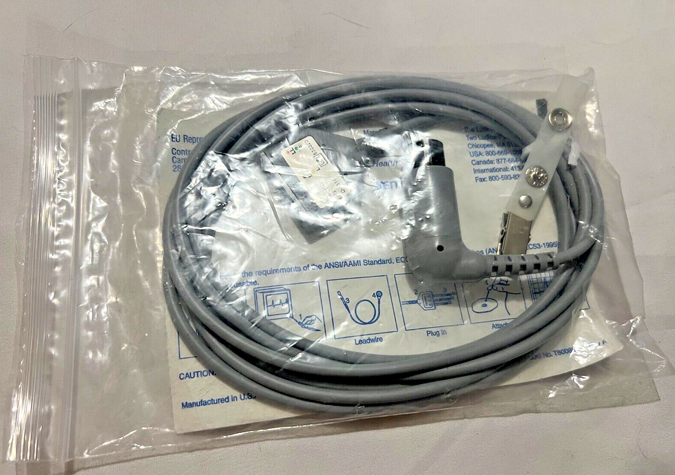 Thumbnail: Kendall Medi-Trace 31285888 3-Lead ECG Cable Connection