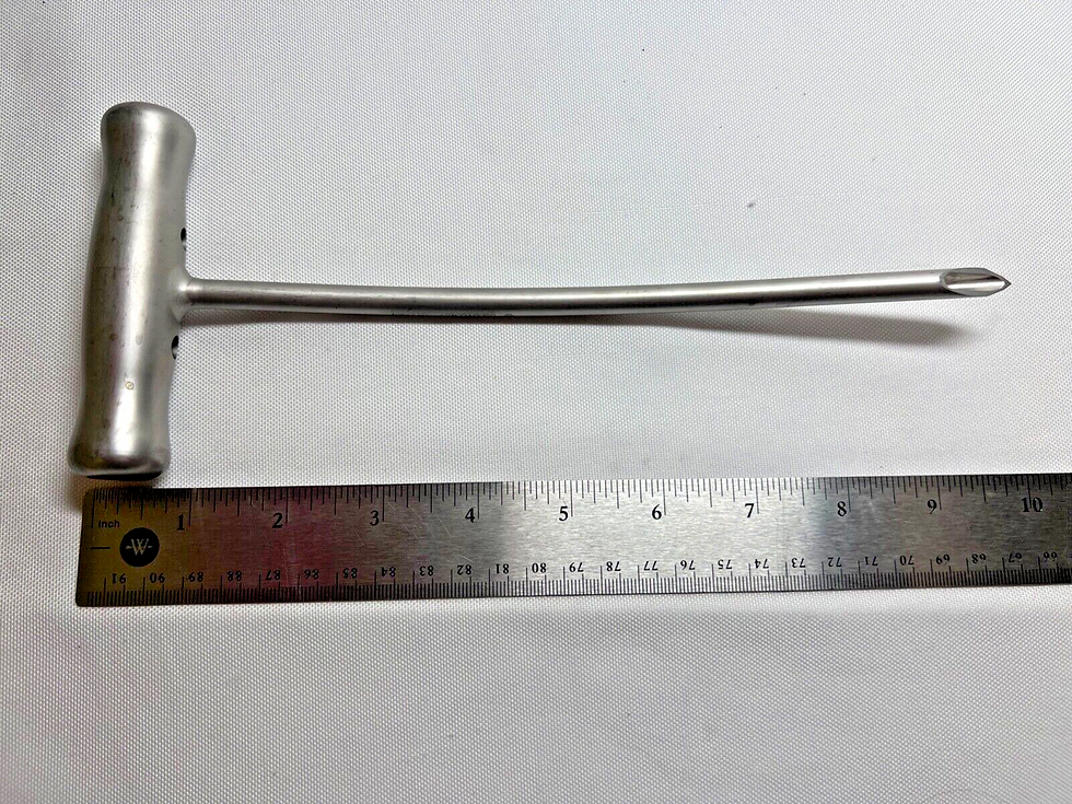 Thumbnail: Synthes 03.020.427 Intramedullary Reduction Curved Awl 8mm US1229