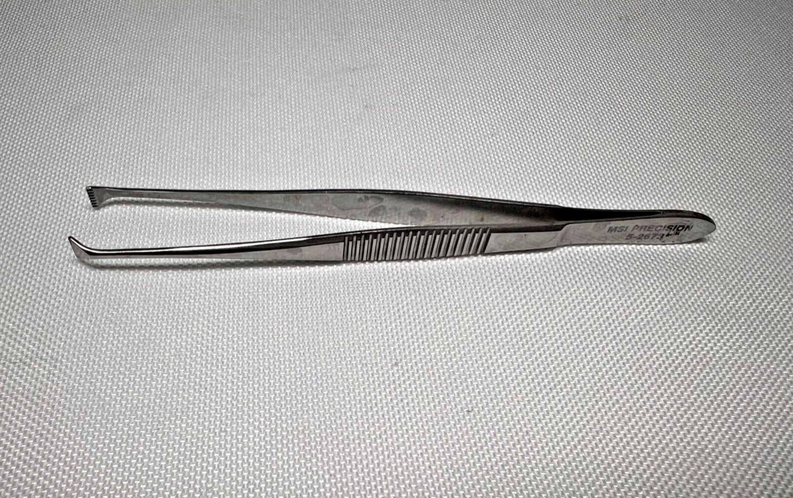 MSI Precision Instruments 5-2673 Graefe Fixation Forceps 4.5mm Jaws X 4-1/4" WL