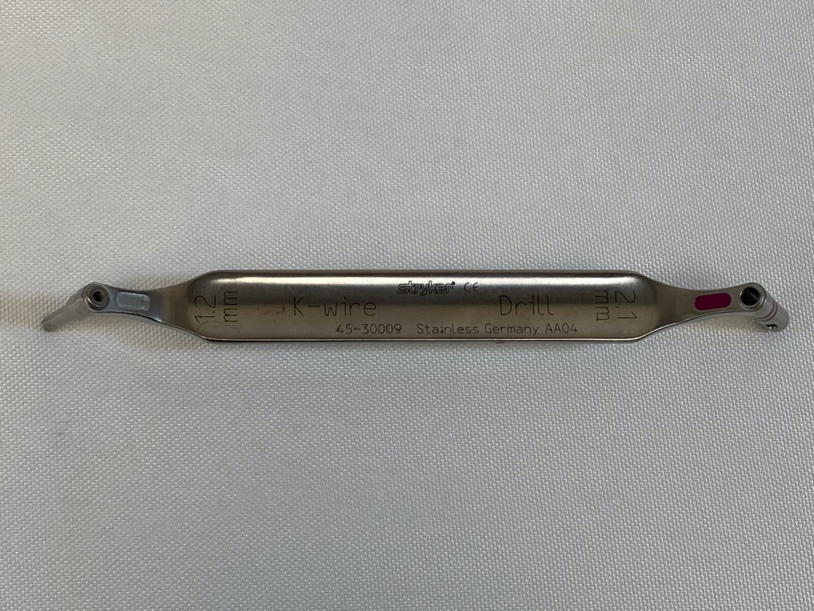 Stryker 45-30009 Double Drill Guide Asnis Micro 2.1mm x 1.2mm Orthopedic Trauma