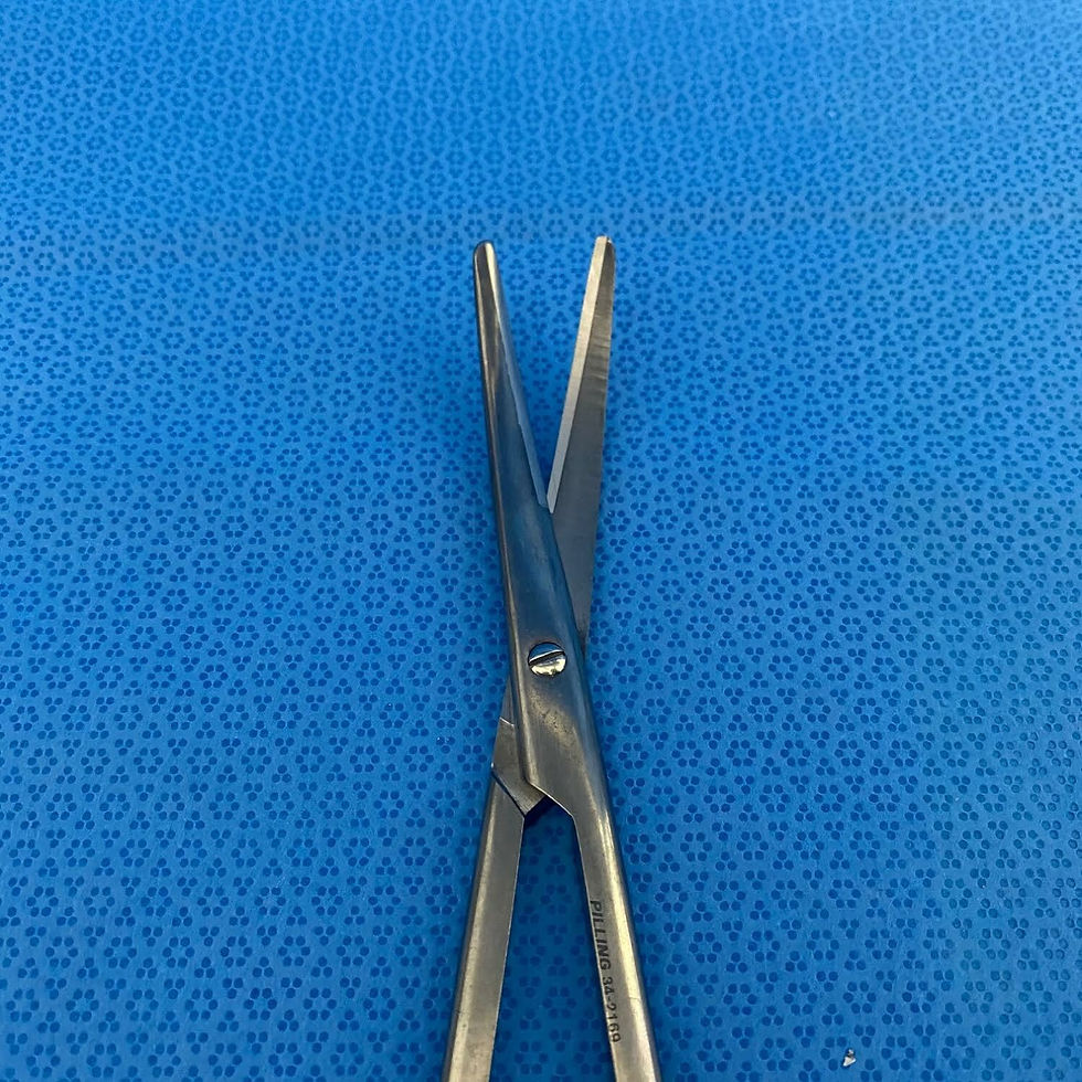 Thumbnail: Pilling 34-2169 Surgical Metzenbaum Scissors