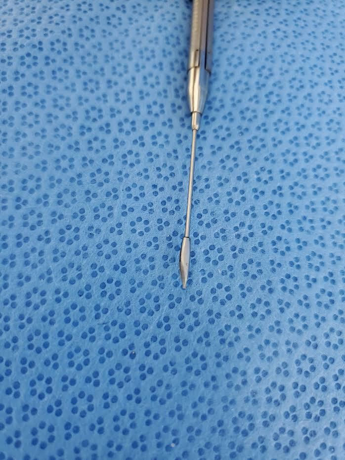 Thumbnail: Med Workshop Opthalmic .3mm 45° I/A Handpiece Scissor Opthalmology