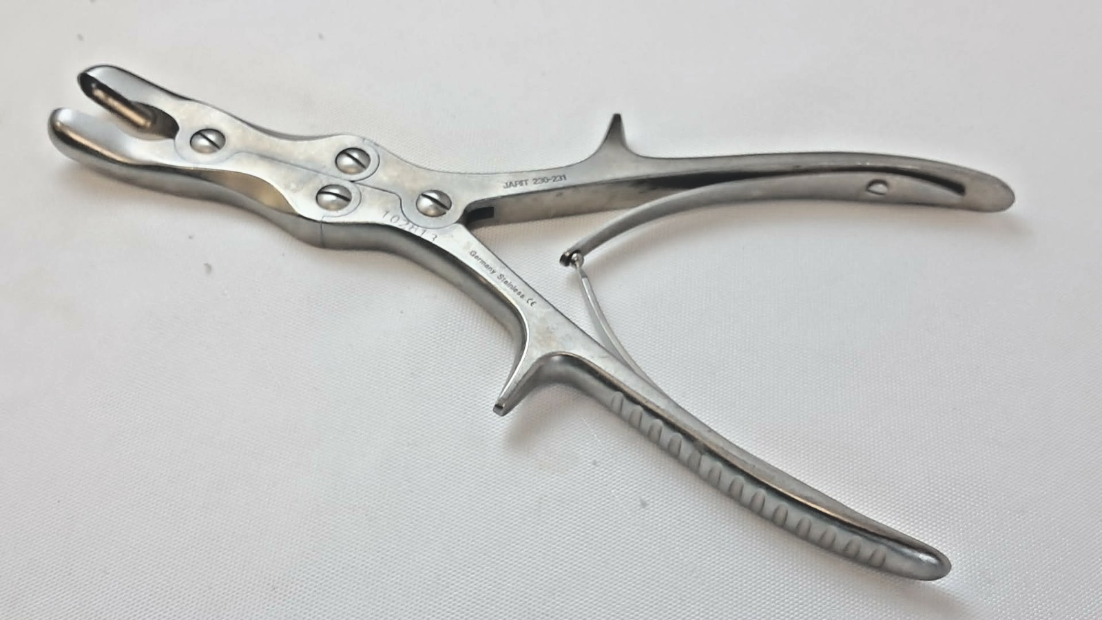Jarit 230-231 Stille-Luer Rongeur 8-3/4" Curved 10mm Double Action