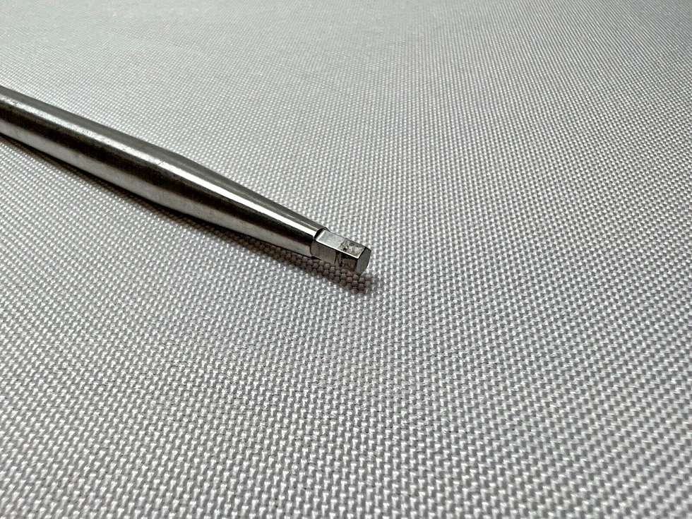 Thumbnail: Zimmer 6260-24 Orthopedic Straight Hex Driver