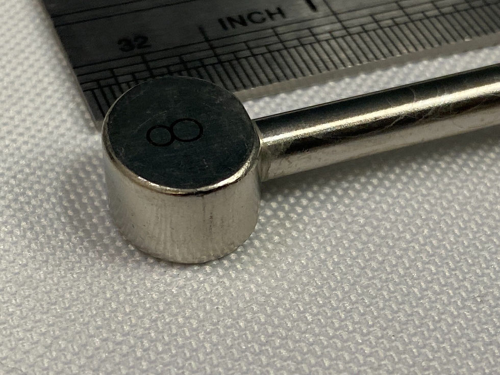 Thumbnail: Synthes 396.408 ACF Trial Spacer, Lordotic, 8mm US74