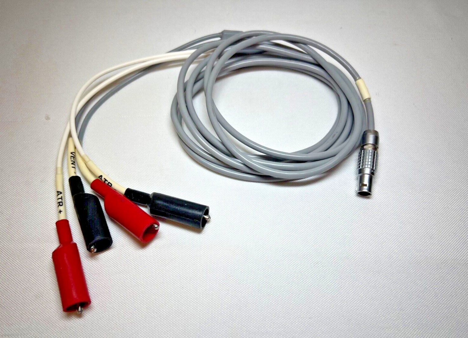 LEMO FGG 1B Cable Cord w/ Positive & Negative Connectors