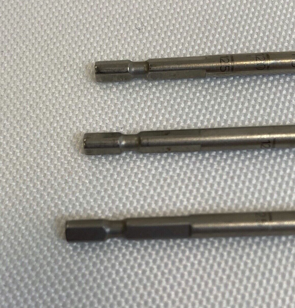 Thumbnail: 3x Smith & Nephew 7117-7202 3.2mm X 300mm Drill Bit w/ Mini Connect Orthopedic