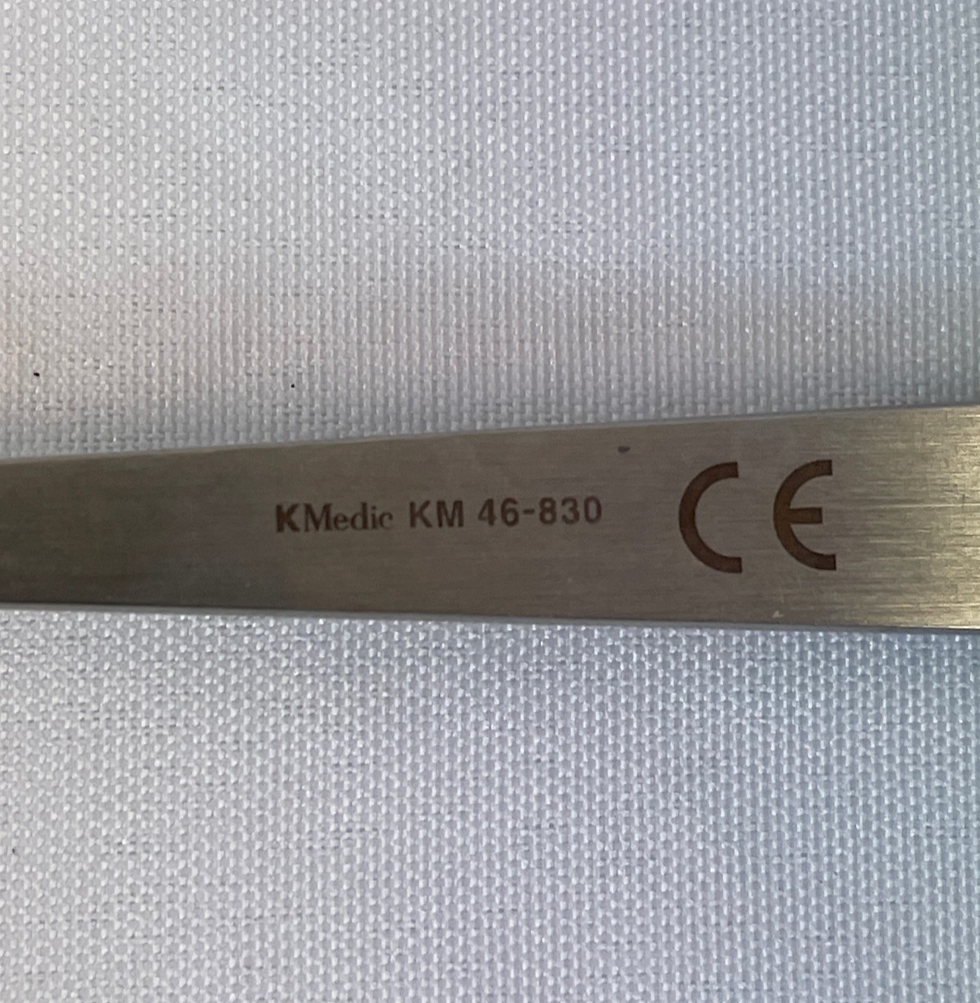Thumbnail: K Medic KM46830 KM 46-830 6mm x 6.5" Mini Hohmann Retractor Orthopedics Trauma