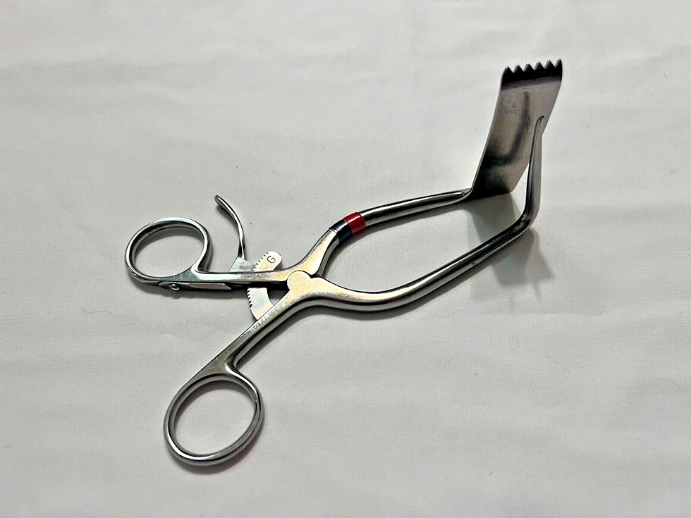 Thumbnail: Codman 80-1653 Williams MicroLumbar Discectomy Retractor 70mm X 20mm Blade 6" L