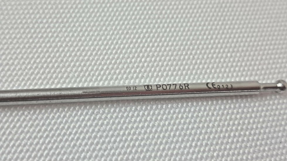 Thumbnail: Aesculap PO776R 5mm Fenestrated Grasper Jaw Insert Laparoscopic