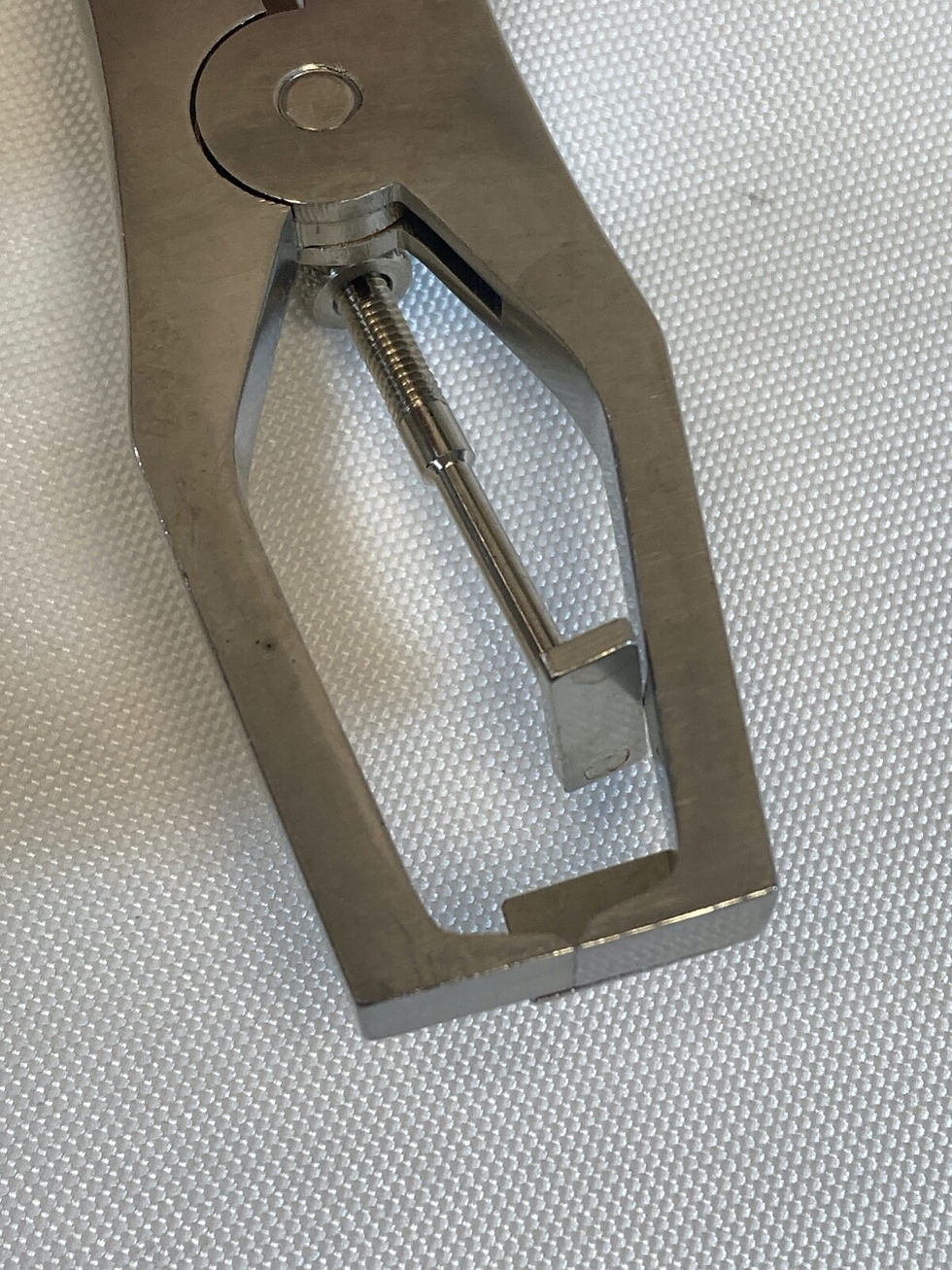 Thumbnail: Koros Bone Graft Holding Forcep Spine Neurology Orthopedics Cervical Distraction