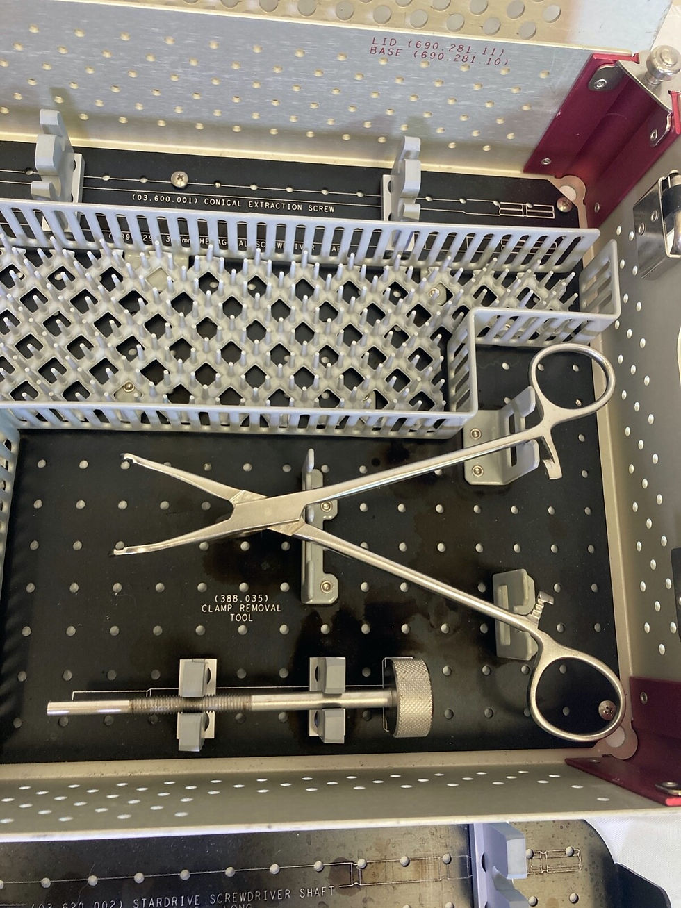Thumbnail: Spine Cervical & Anterior Hardware Removal Set VECTRA CSLP CCMED399
