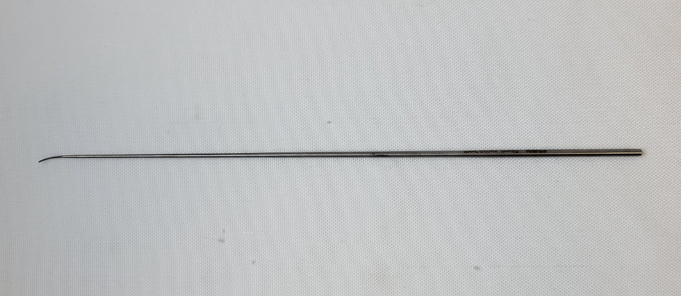 Thumbnail: Karl Storz 8656LS Blunt Laryngeal Elevator, 23 cm, Sharp, Slightly Curved, ENT