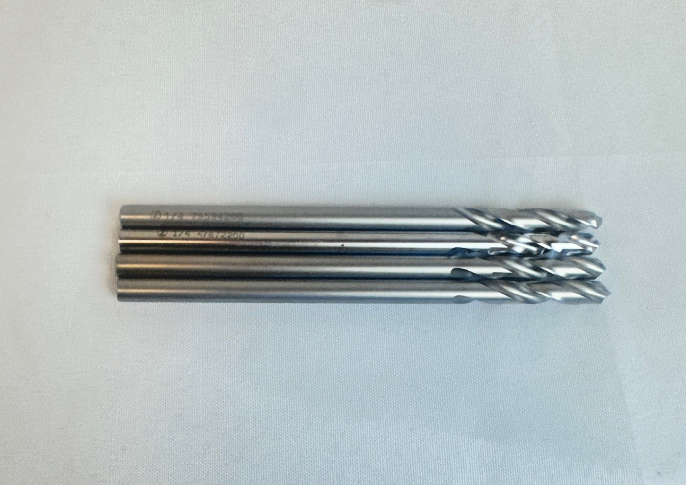 Zimmer 1/4" Orthopedic Drill Bit Set of 4