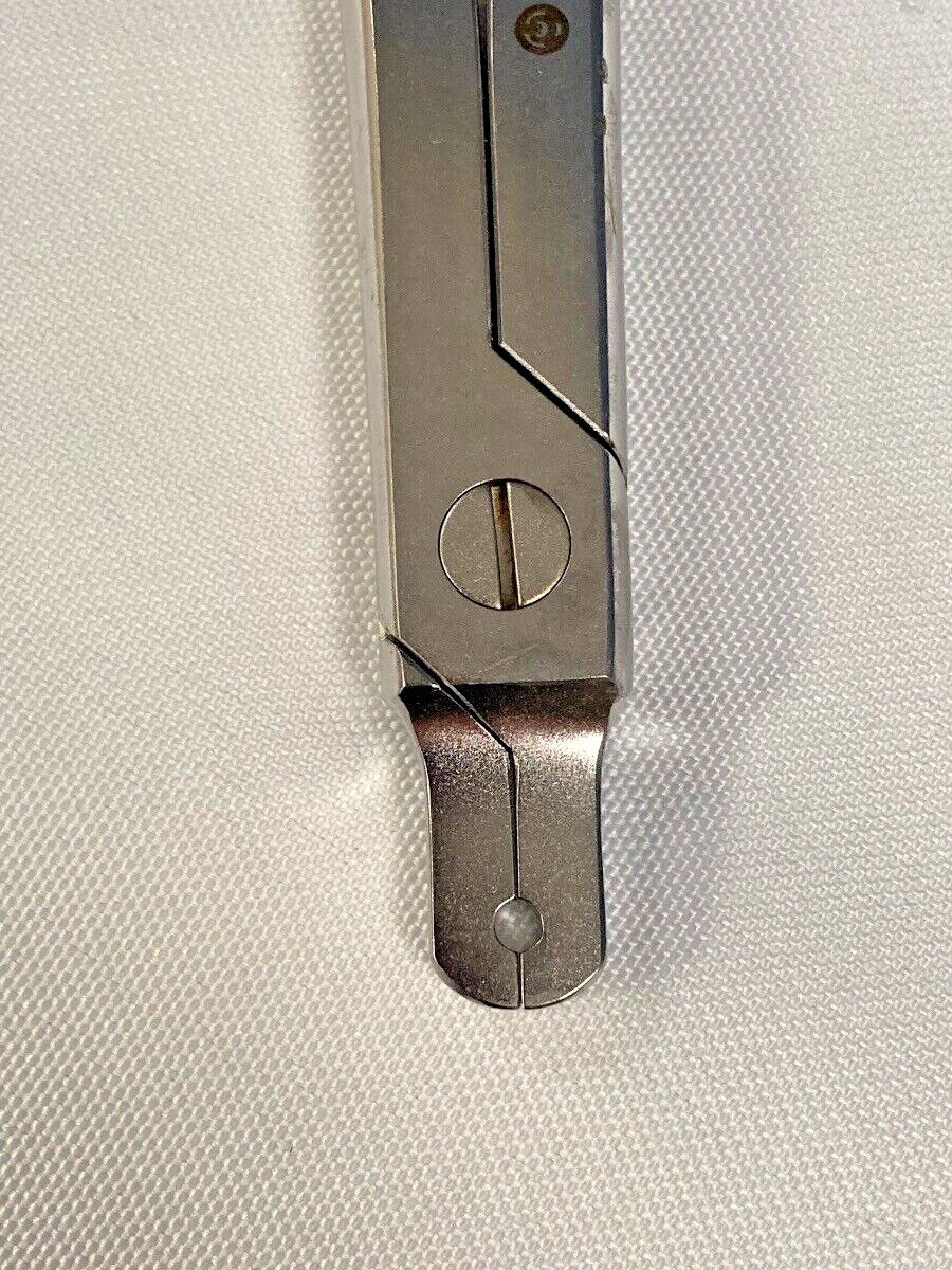Thumbnail: Synthes 388.45 USS Bar Holding Forceps For 3.5mm Bar US120 Orthopedic Neurology