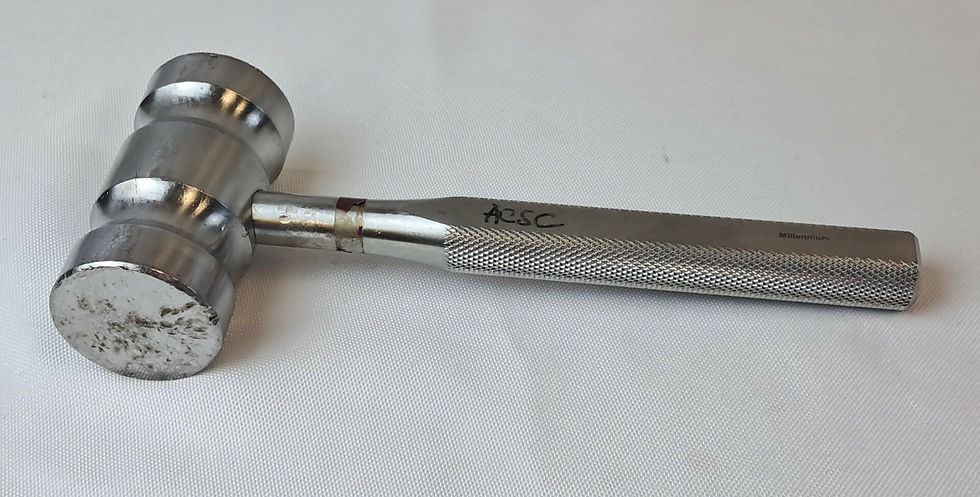 Thumbnail: Millennium gs 59.7626, Ortho Heavy Short Mallet 7 1/2In 2Lb/1Lb 5Oz H