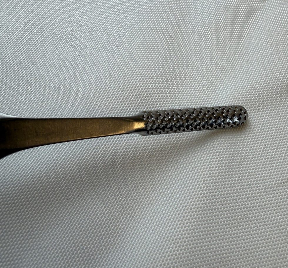 Thumbnail: Aesculap MA418R Fomon Bone Rasp 6.5mm Dual End Fine & Coarse 215mm Orthopedics