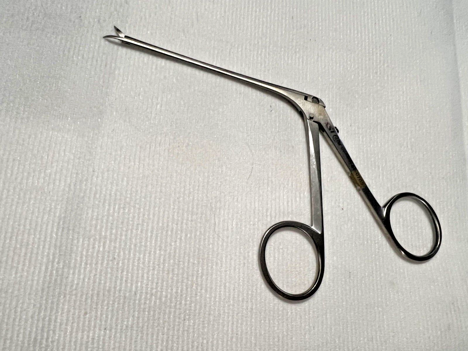 SSI Ultra 61-0705 Curved Right Micro ENT Scissors 7mm X 5-1/4" Length