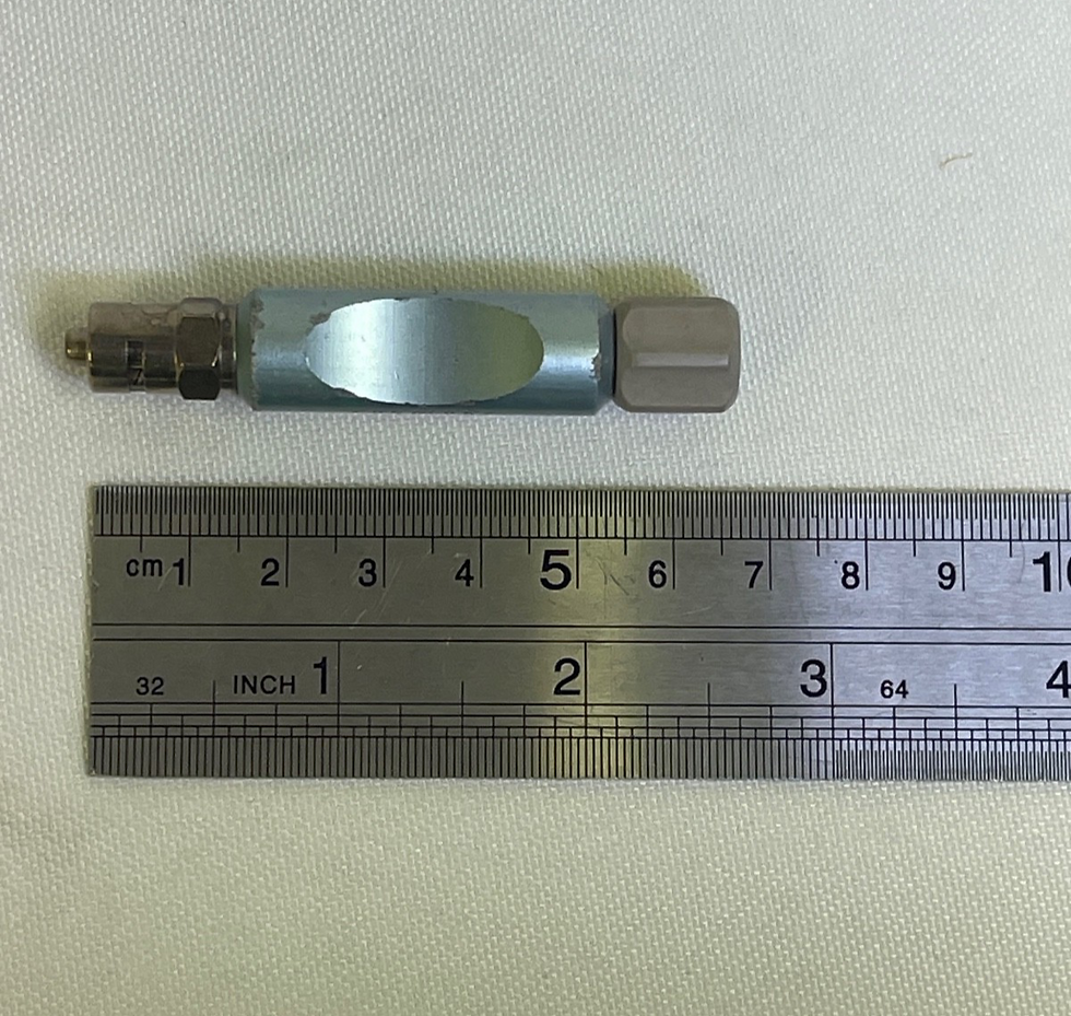 Thumbnail: Cynosure SmartLipo Laser Standard Fiber Guide Luer Cannula Thumb Lock Handle