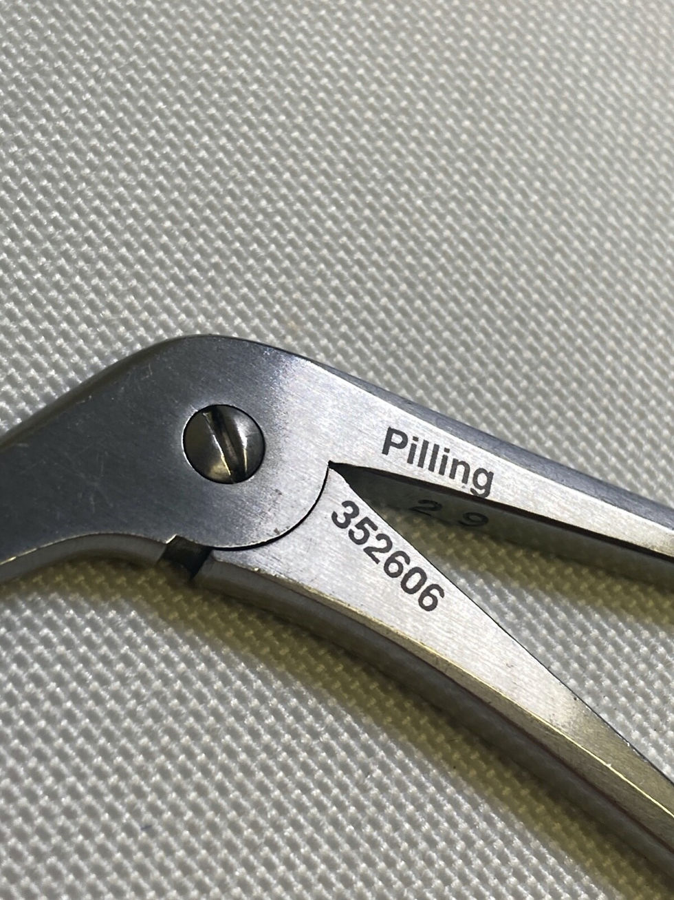 Pilling Teleflex Pilling Teleflex 352606 Venous Valve Scissors Straight 4