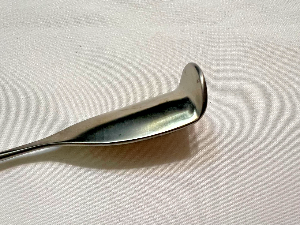 Thumbnail: Jarit 430-245 Lothrop Uvula Retractor Angled 20mm Tip X 5-1/8" Length ENT