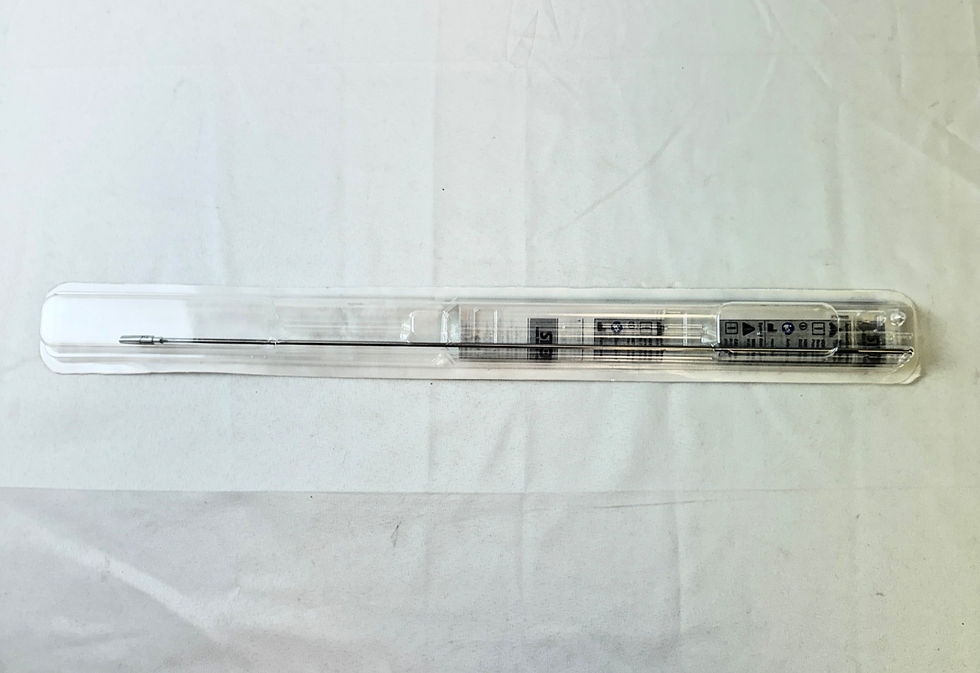 Thumbnail: Karl Storz 33310G Clickline Forcep Insert 2x4 Teeth Double-Action Jaws 5mmX36cm