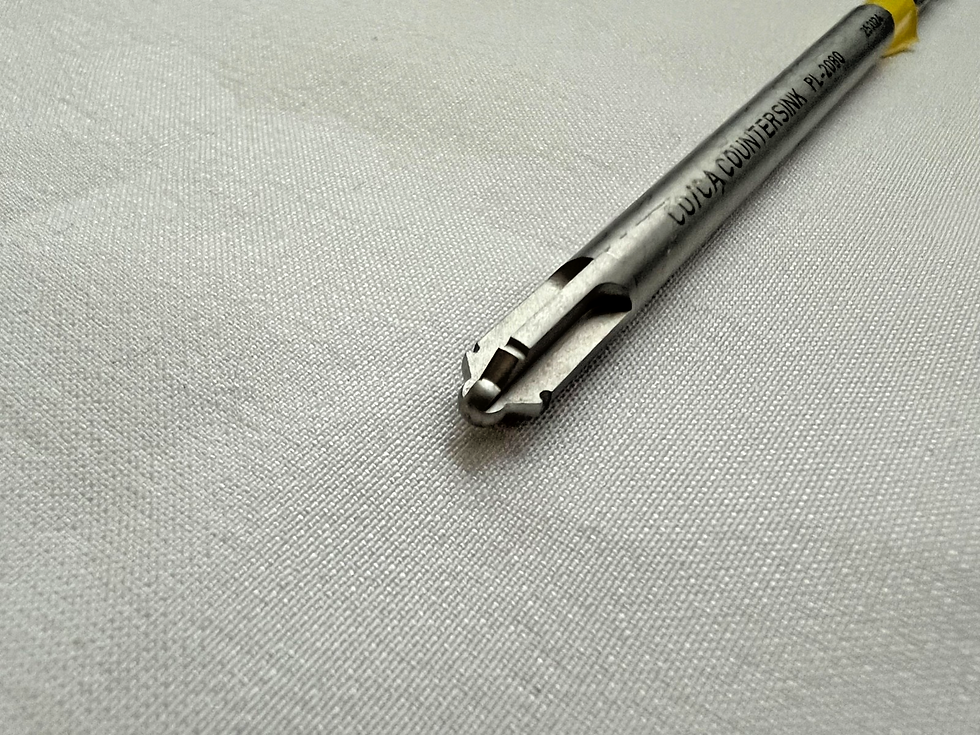 Thumbnail: Acumed PL-2080 Orthopedic 2.8mm Countersink Drill Guide Cannula 3-1/2" Length
