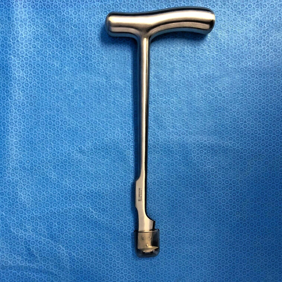Thumbnail: Konig MDS3267824 Lebsche Sternum Knife 10" Thoracic Orthopedic