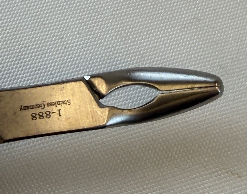 Thumbnail: Millennium Surgical 1-888 Friedman Bone Rongeur Curved 5.75" Orthopedics