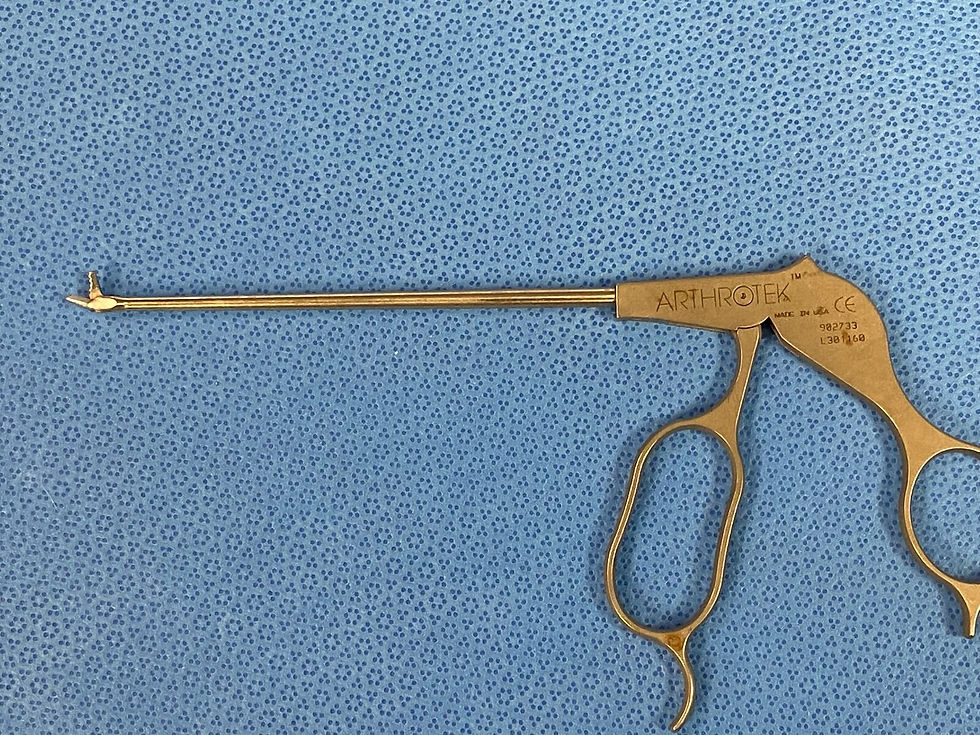 Thumbnail: Arthrotek 902733 Low Profile Biter, 15° Angulated Up, 3.4mm