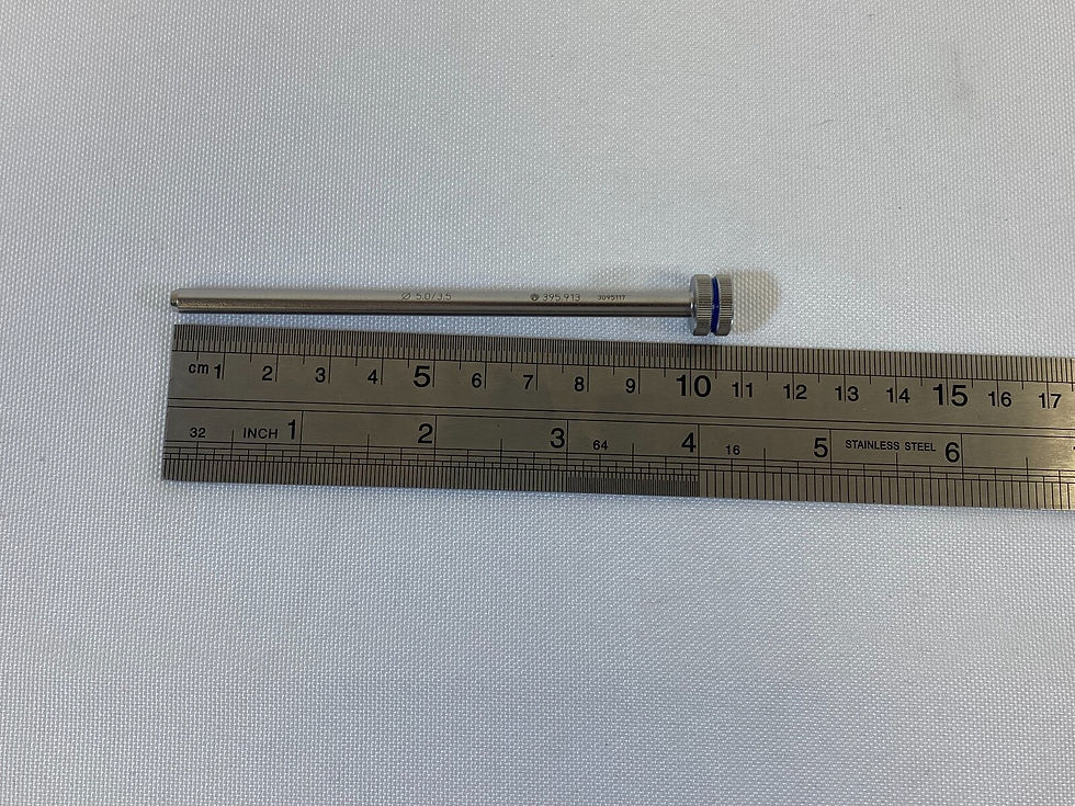 Thumbnail: Synthes 395.913 Drill Sleeve-Long 5.0mm/3.5mm Orthopedic