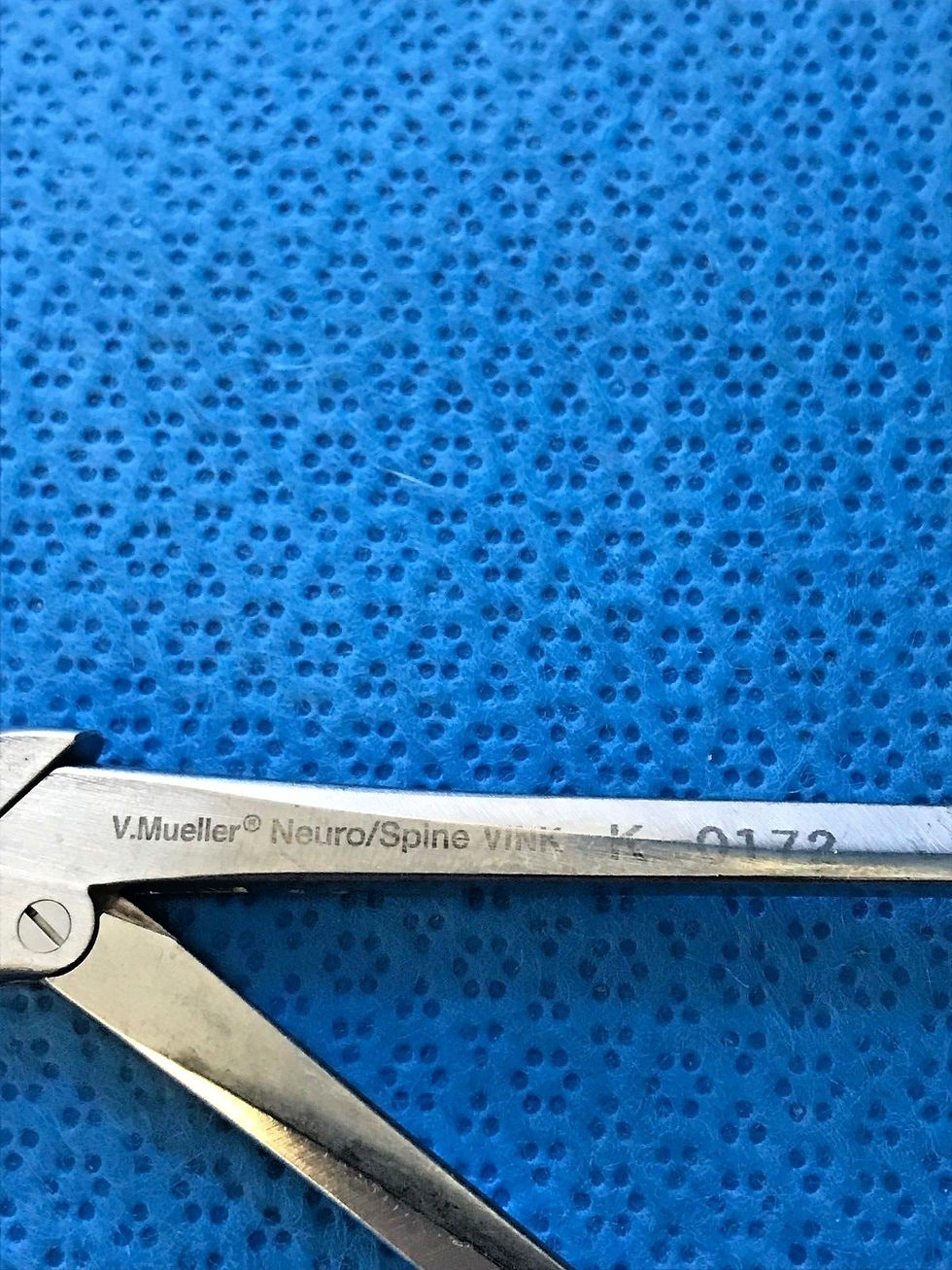 Thumbnail: V. Mueller K-0172 Love Gruenwald IVD Rongeur 3mmX10mm Down Bite, Neuro