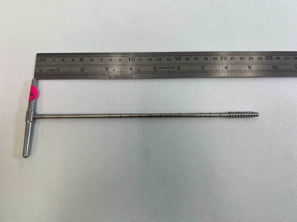 Thumbnail: Synthes 311.69 7.0mm Cannulated T-Handle Tap US287